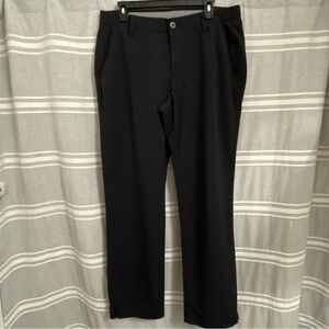 UNDER ARMOUR / Black All Season Gear Performance Golf Pants Size 36x32